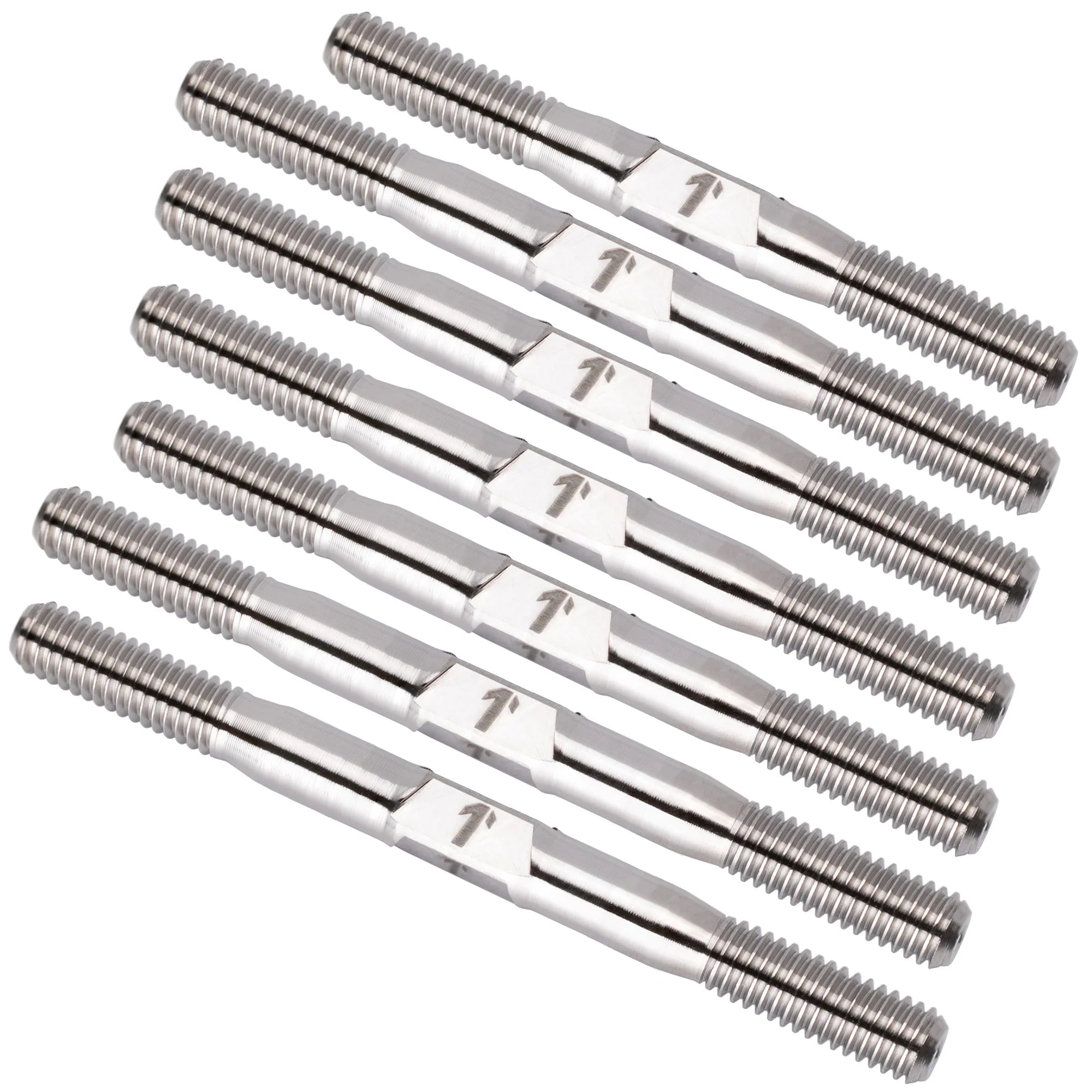 1up Racing Pro Duty Titanium Turnbuckle Set - XRAY XB4 '25
