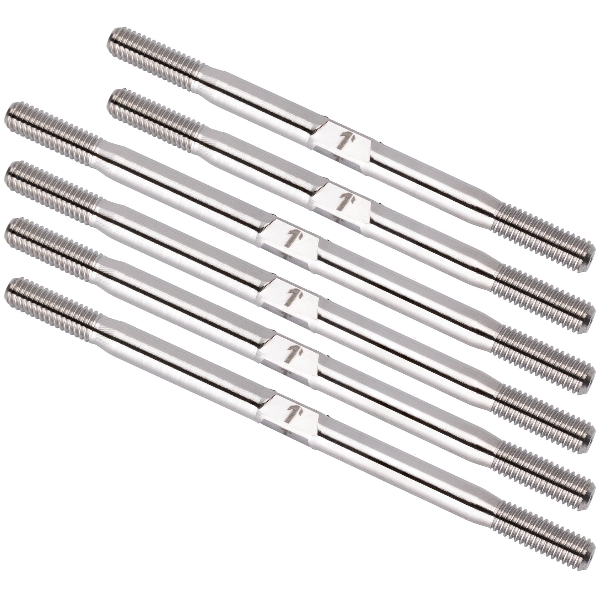 1up Racing Pro Duty Titanium Turnbuckle Set - AE RC10T6.4/SC6.4