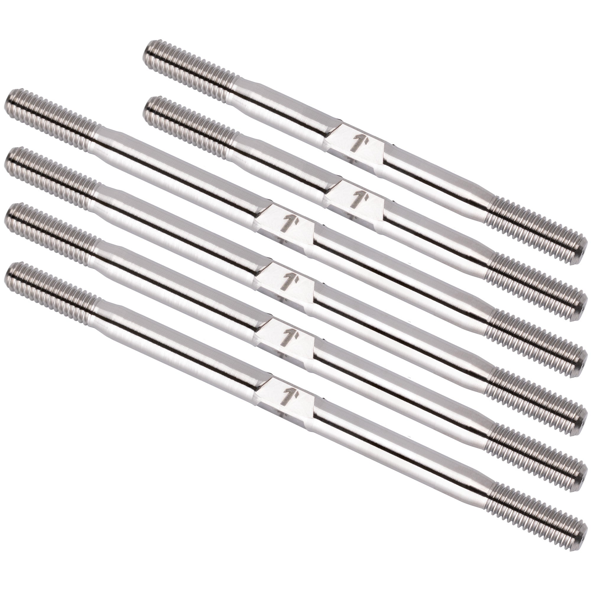1up Racing Pro Duty Titanium Turnbuckle Set - GFRP Apollo 2024