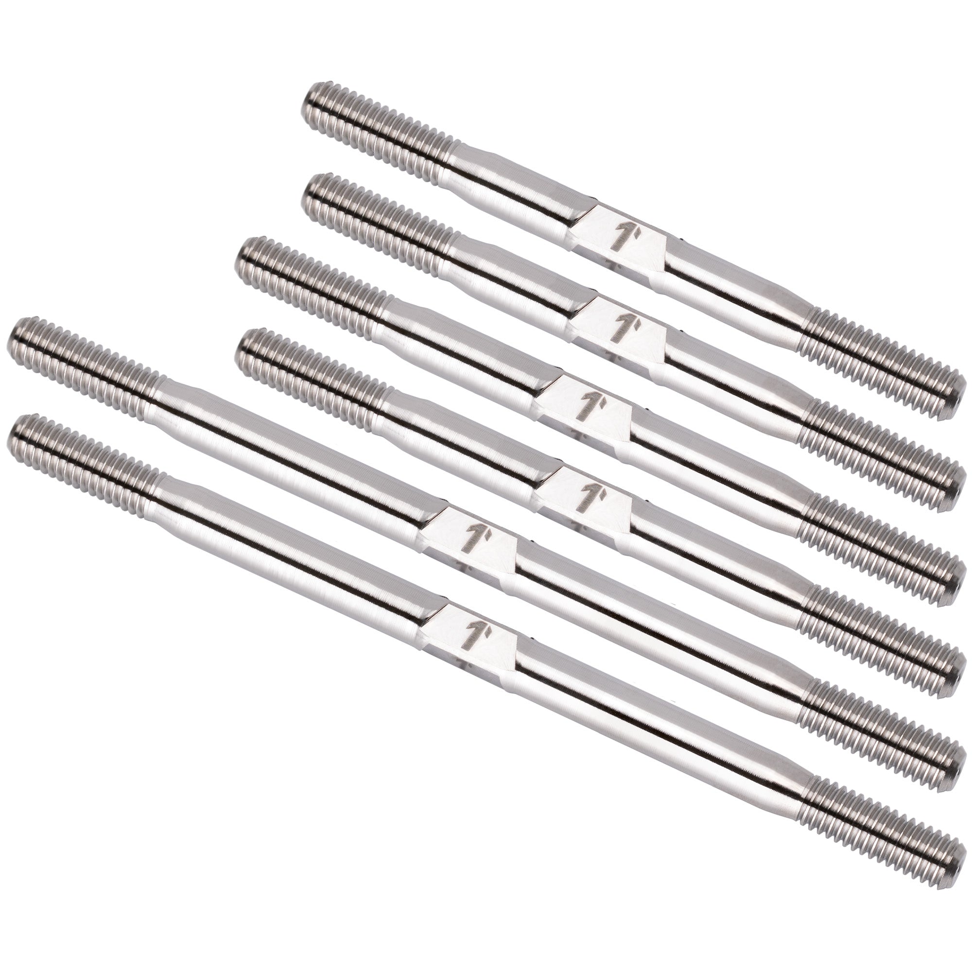 1up Racing Pro Duty Titanium Turnbuckle Set - GFRP Assault 2024