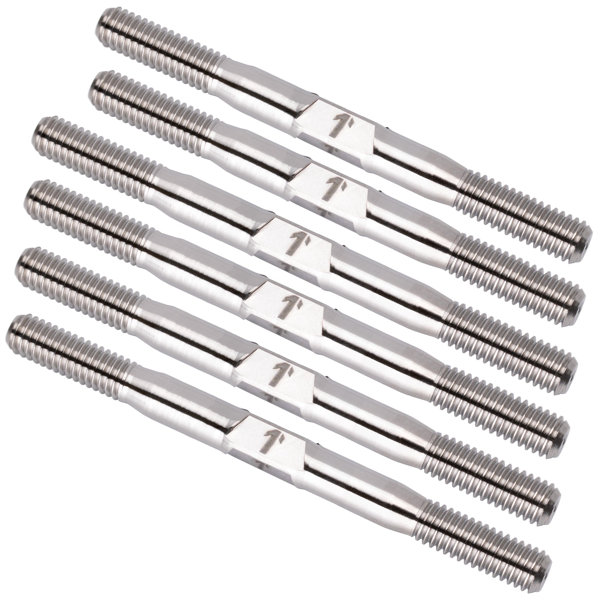 1up Racing Pro Duty Titanium Turnbuckle Set - Mugen MSB1
