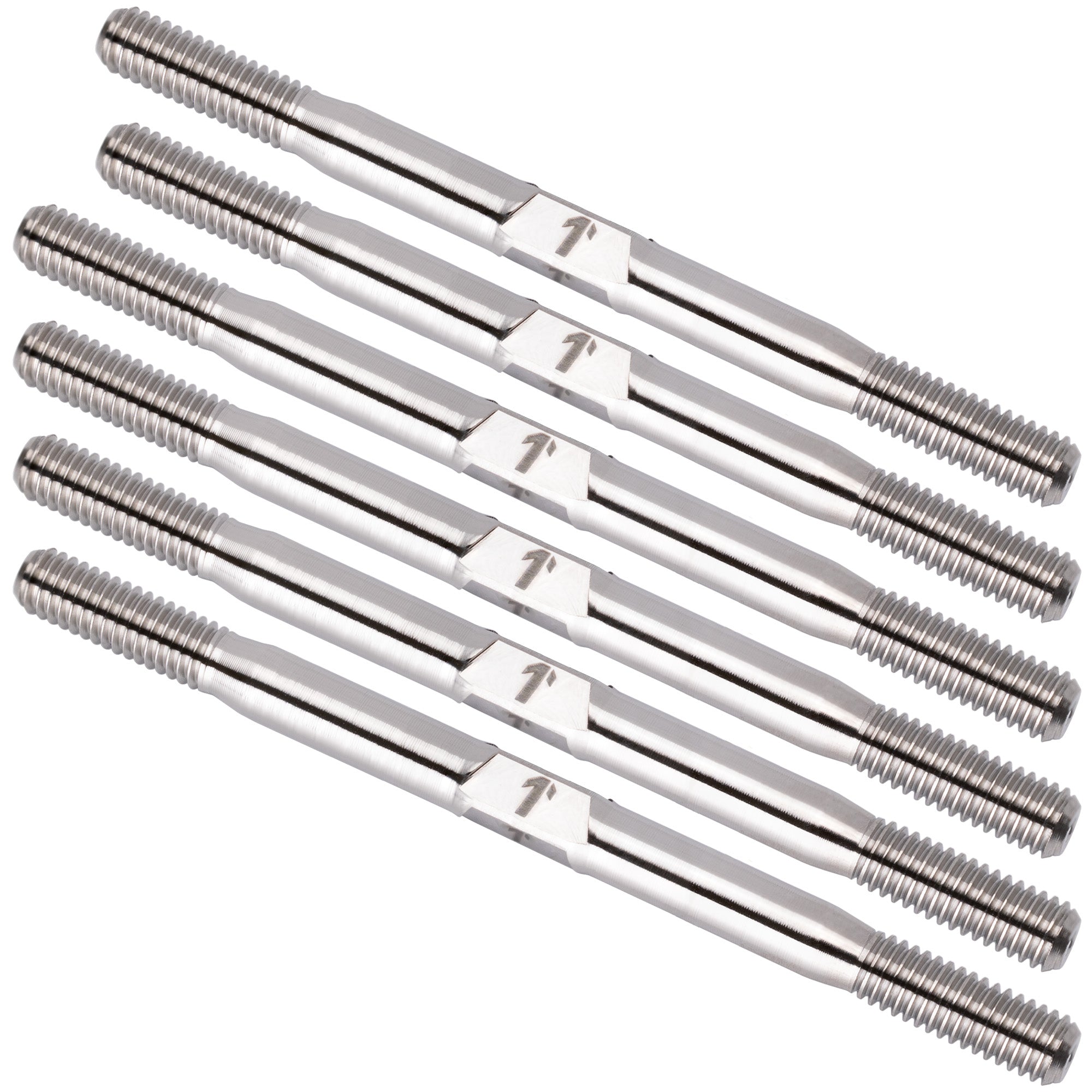 1up Racing Pro Duty Titanium Turnbuckle Set - XRAY XB2 '24