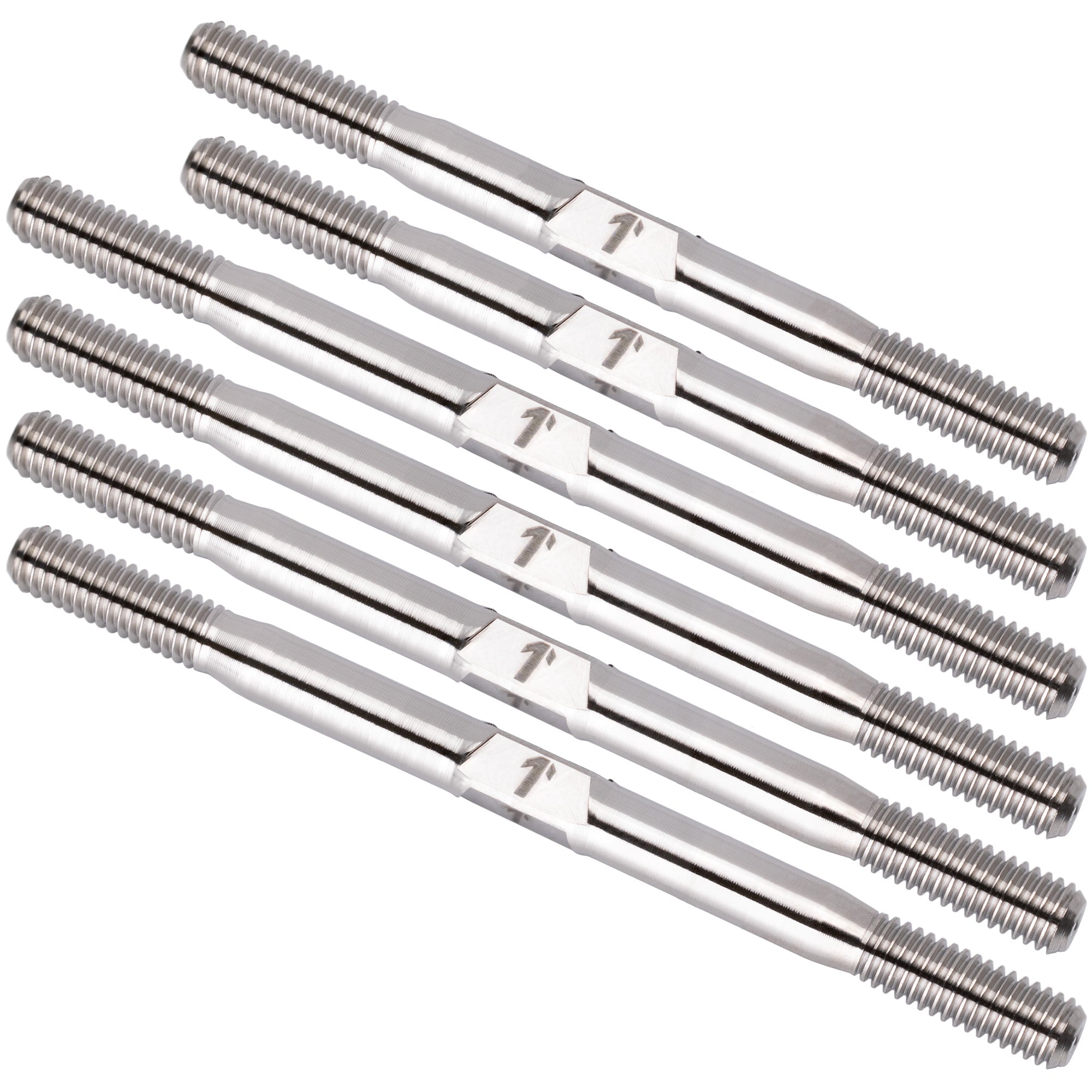 1up Racing Pro Duty Titanium Turnbuckle Set - Schumacher Cougar LD3