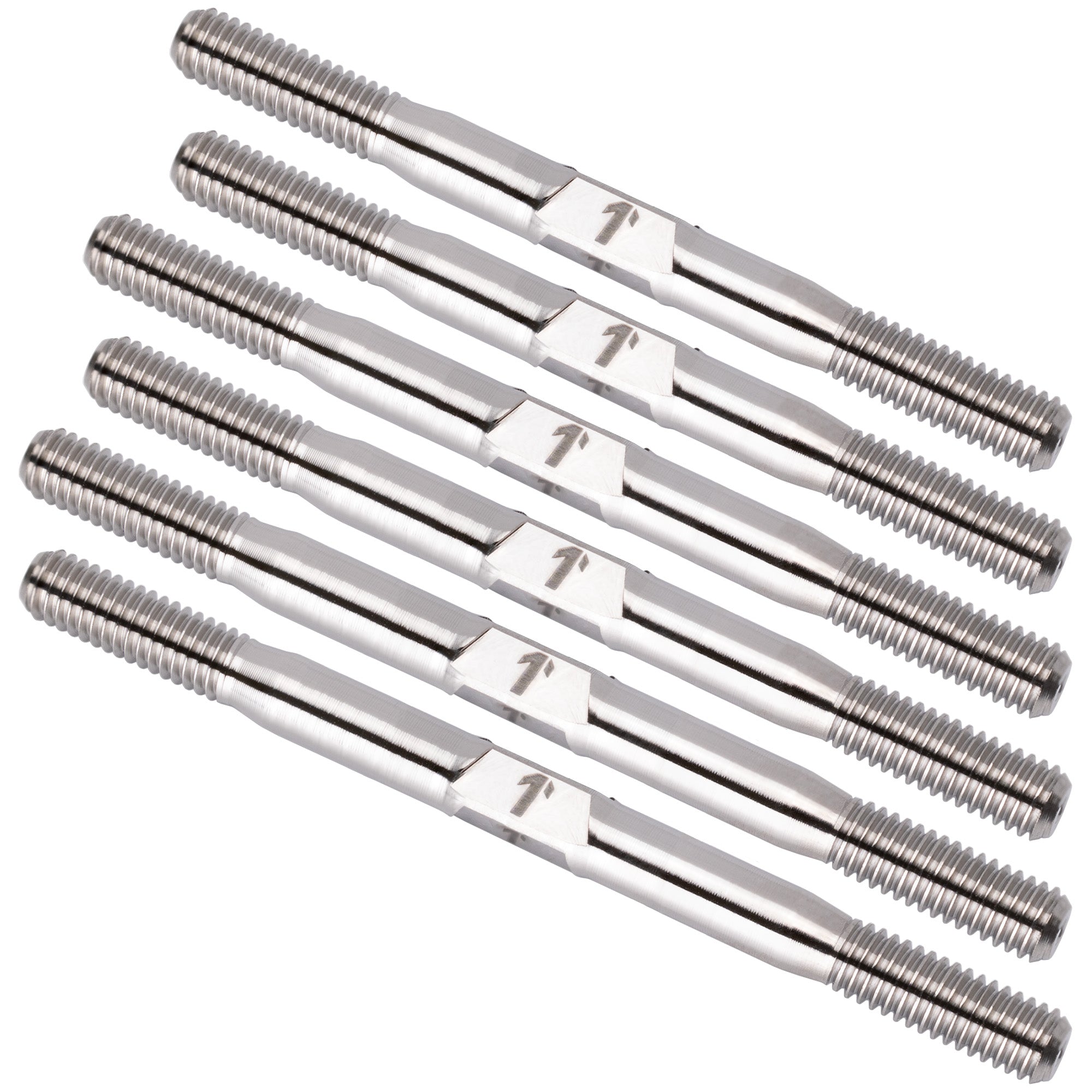 1up Racing Pro Duty Titanium Turnbuckle Set - Schumacher Cat L1R