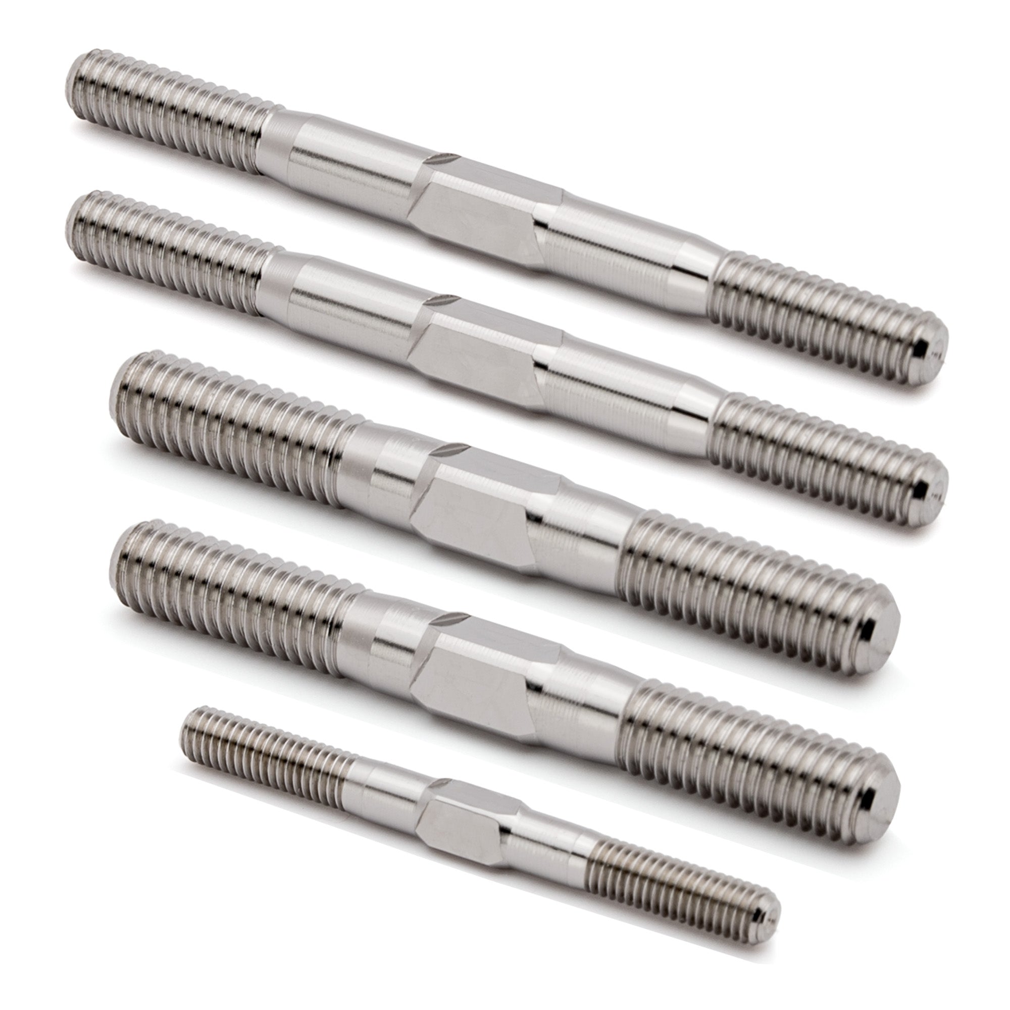 1up Racing Pro Duty Titanium Turnbuckle Set - AE RC8B4.1/4.2