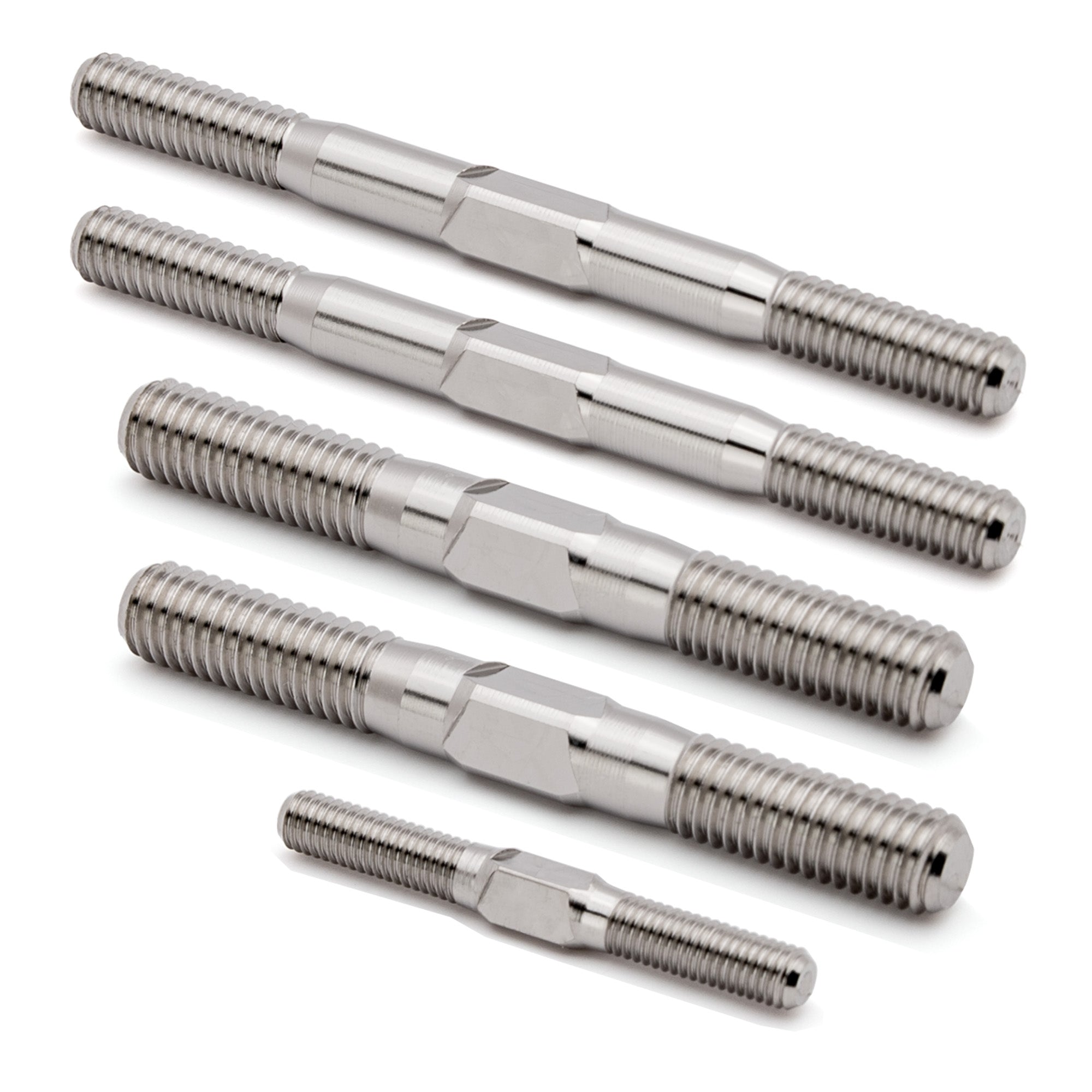 1up Racing Pro Duty Titanium Turnbuckle Set - AE RC8B4.1E/4.2E