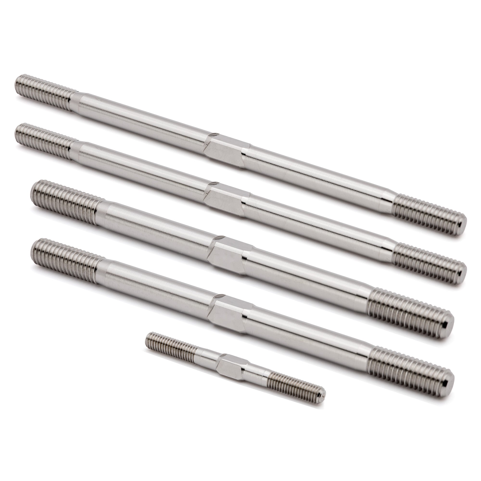 1up Racing Pro Duty Titanium Turnbuckle Set - AE RC8T4
