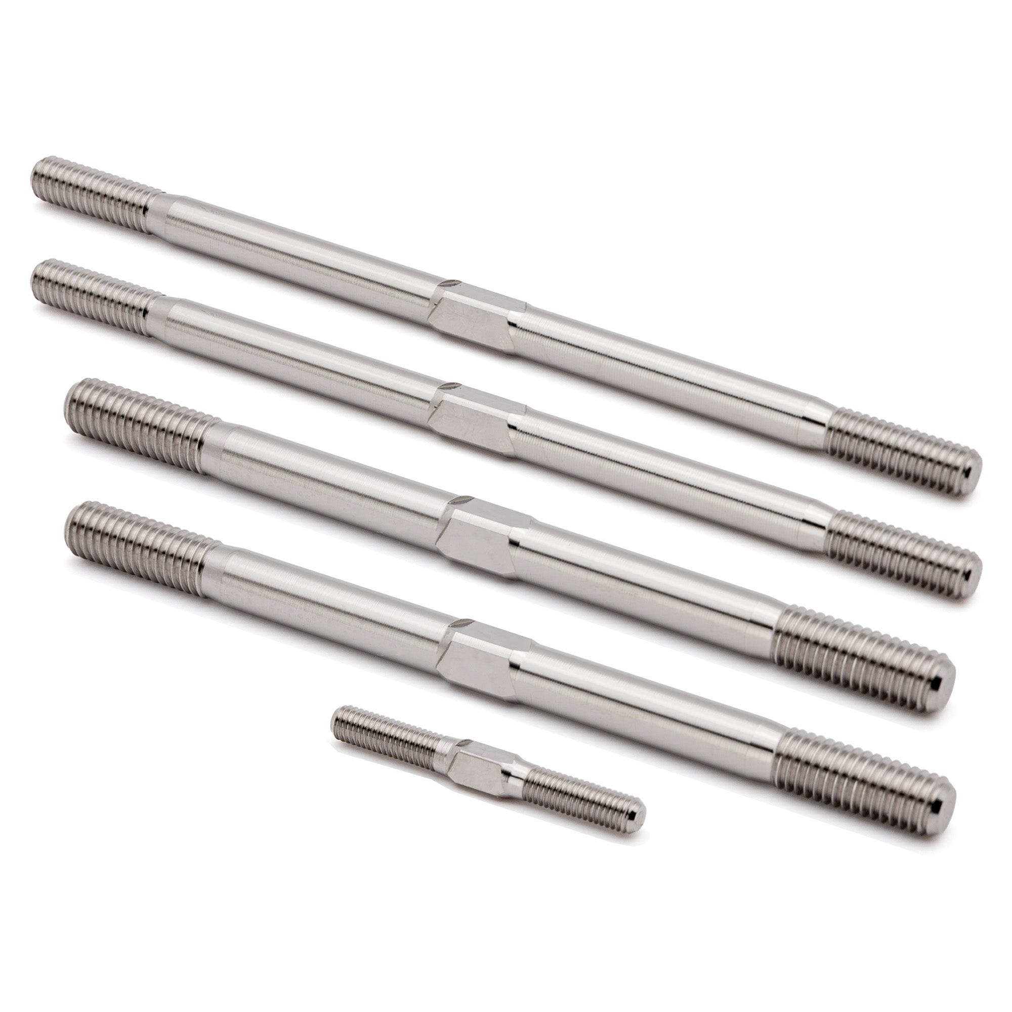 1up Racing Pro Duty Titanium Turnbuckle Set - AE RC8T4E