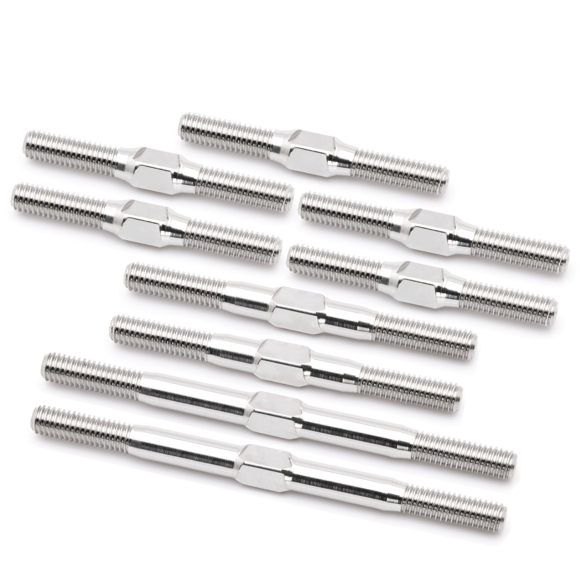 1up Racing Pro Duty Titanium Turnbuckle Set - AE TC8