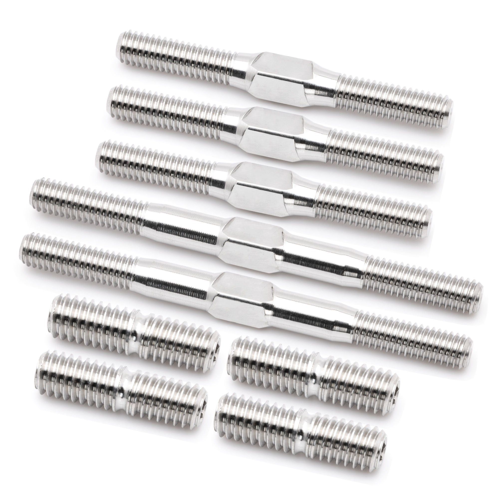 1up Racing Pro Duty Titanium Turnbuckle Set - Mugen MTC-2R & MTC-2F