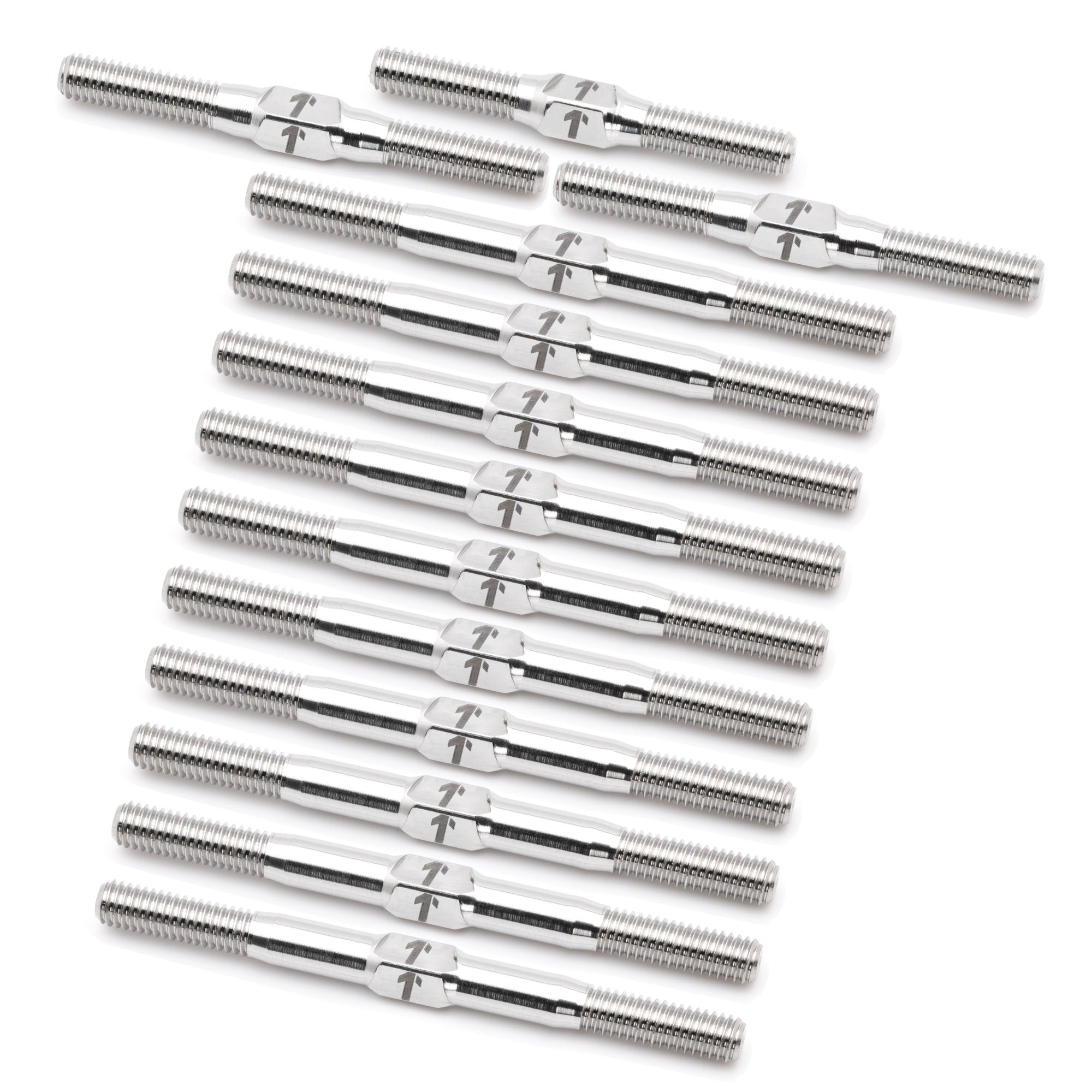 1up Racing Pro Duty Titanium Turnbuckle Set - XRAY X4 '25 - Hillbilly Upper Links