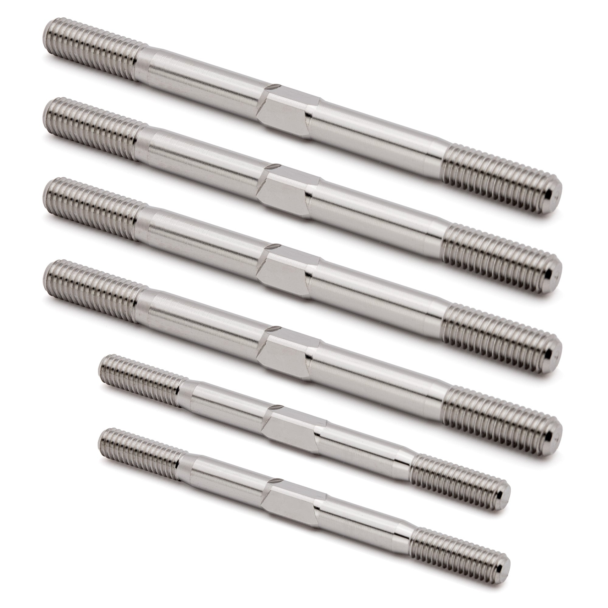 1up Racing Pro Duty Titanium Turnbuckle Set - Tekno EB48 2.2