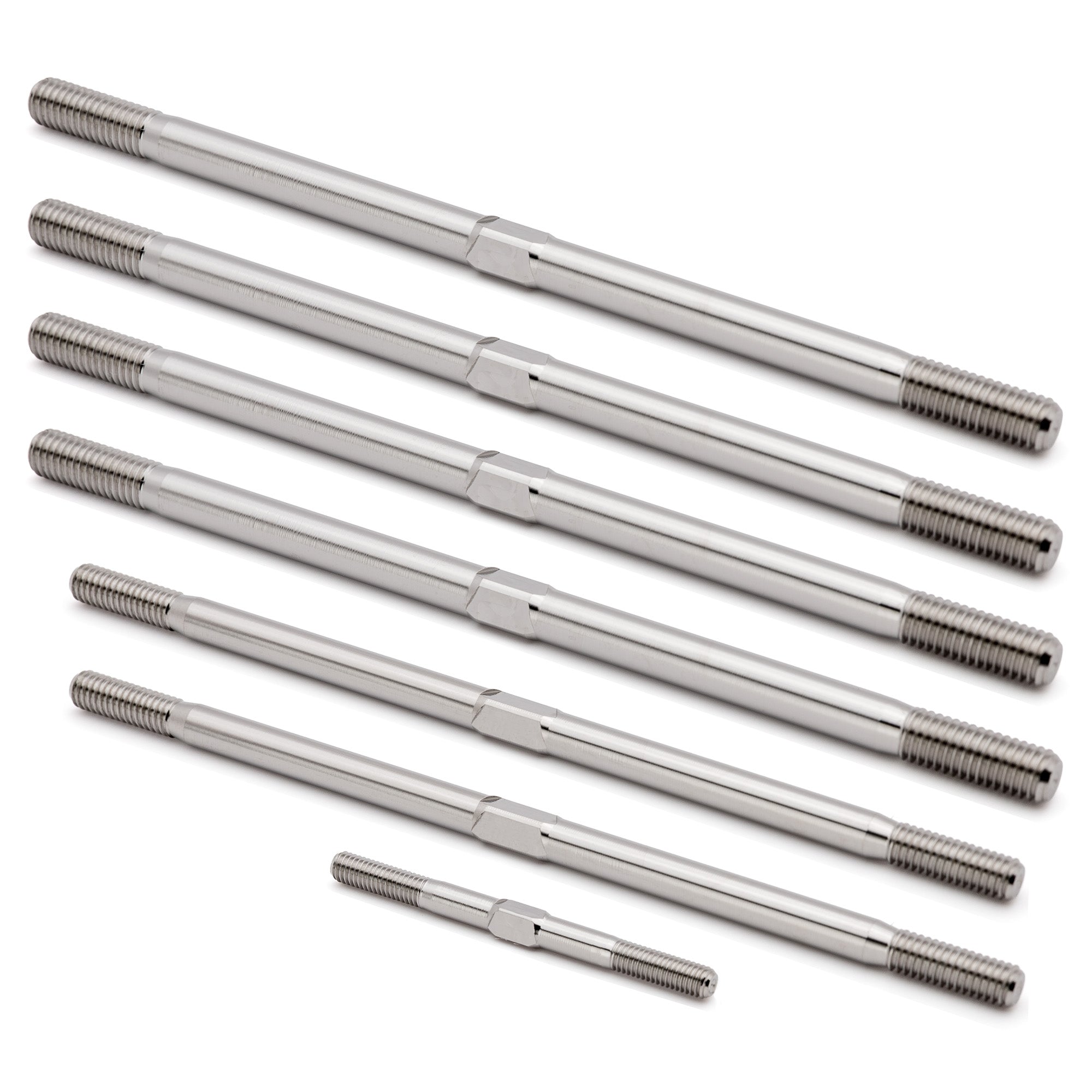 1up Racing Pro Duty Titanium Turnbuckle Set - Tekno NT48 2.2