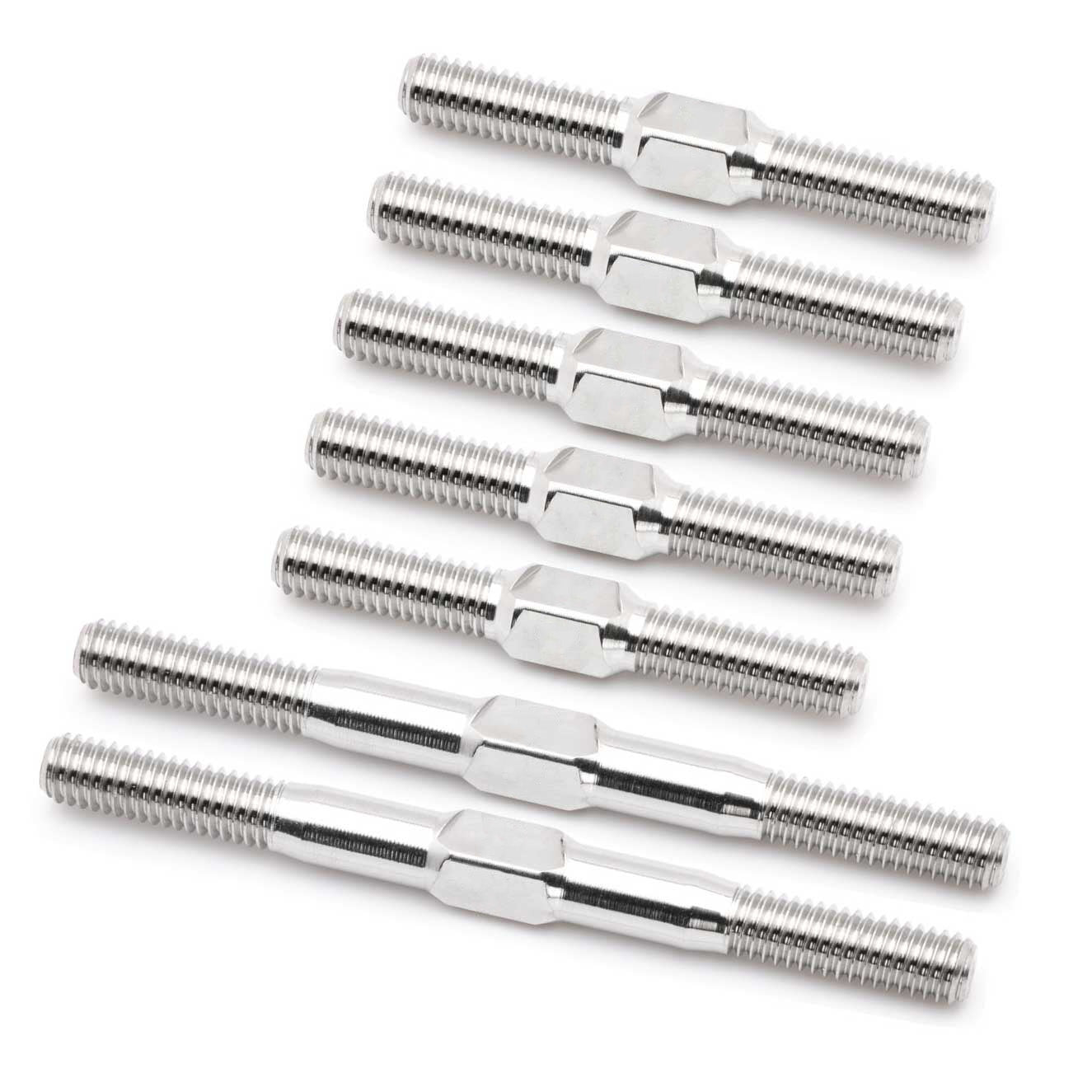 1up Racing Pro Duty Titanium Turnbuckle Set - Exotek F1 Ultra R5 / CW