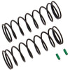Team Associated Front Springs V2, green, 4.9 lb/in, L70, 9.5T, 1.6D
