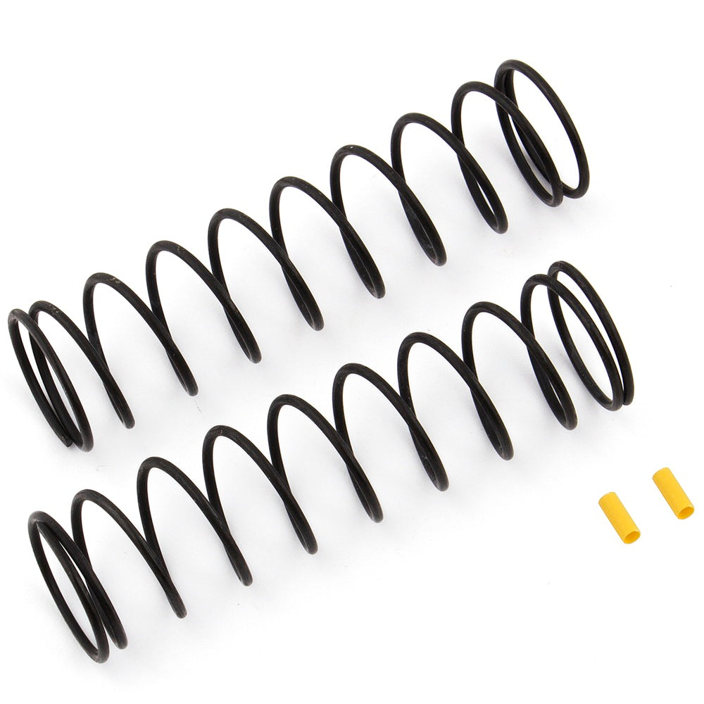 Team Associated Rear Springs V2, yellow, 4.4 lb/in, L86, 10.25T, 1.6D