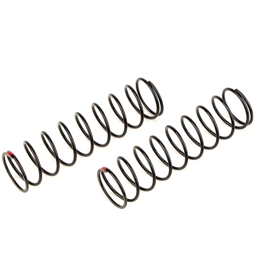 Team Associated Rear Springs V2, red, 4.7 lb/in, L86, 10.0T, 1.6D