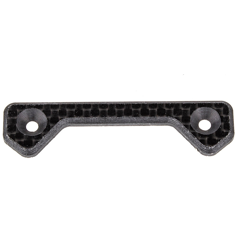 FT RC8B3 One-Piece Rear Wing Button, Carbon Fiber