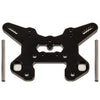 Team Associated RC8T4 Front Shock Tower V2, black aluminum