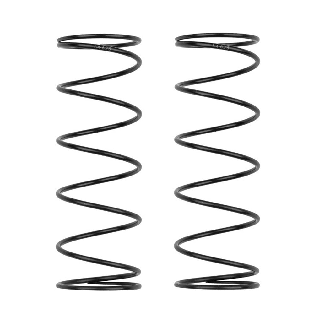 Team Associated 16mm Shock Springs, Green 3.70 lb/in, L66, 7.75T, 1.4D