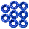 1up Racing 7075 LowPro Countersunk Washers - M3