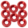 1up Racing 7075 LowPro Countersunk Washers - M3