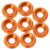 1up Racing 7075 LowPro Countersunk Washers - M3
