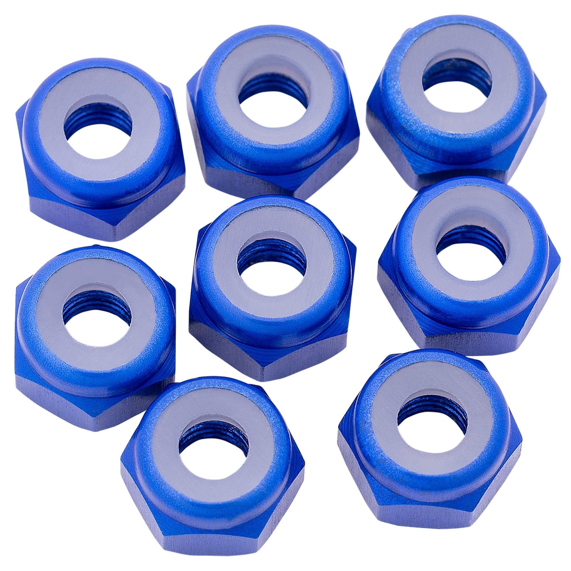 1up Racing 7075 Aluminum Locknuts - M3