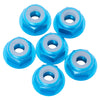 1up Racing 7075 Aluminum Flanged Locknuts - M3