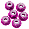 1up Racing 7075 Aluminum Flanged Locknuts - M3