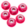 1up Racing 7075 Aluminum Flanged Locknuts - M3