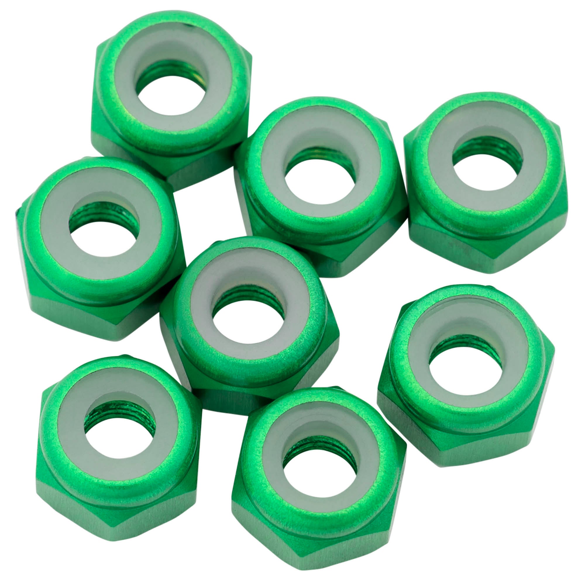 1up Racing 7075 Aluminum Locknuts - M3