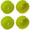 Team Associated 1:8 Buggy Wheels, 83 mm, 17 mm Hex, yellow