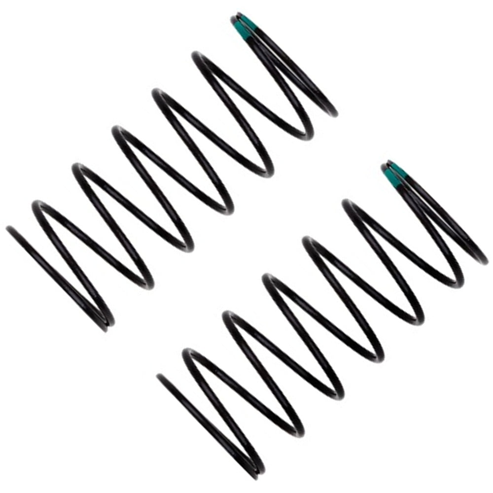 Team Associated 13mm Front Shock Springs - 3.1 lb/in Green