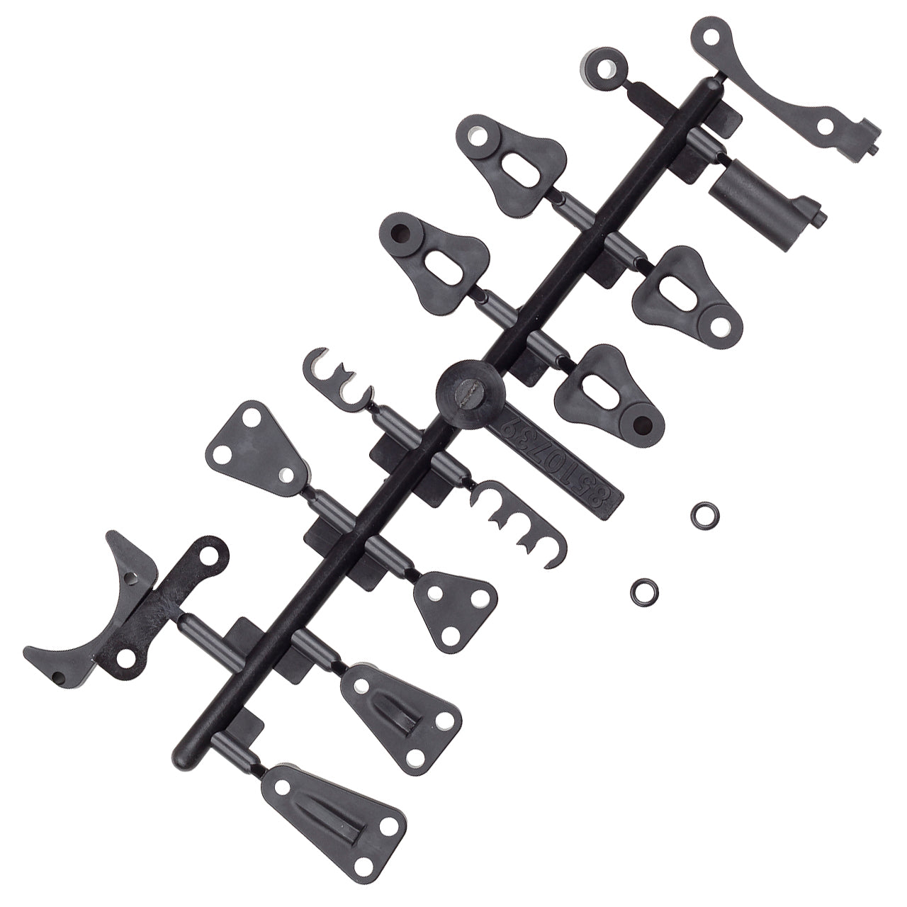 Team Associated RC10B84 Battery Holder & Fan Mount Set