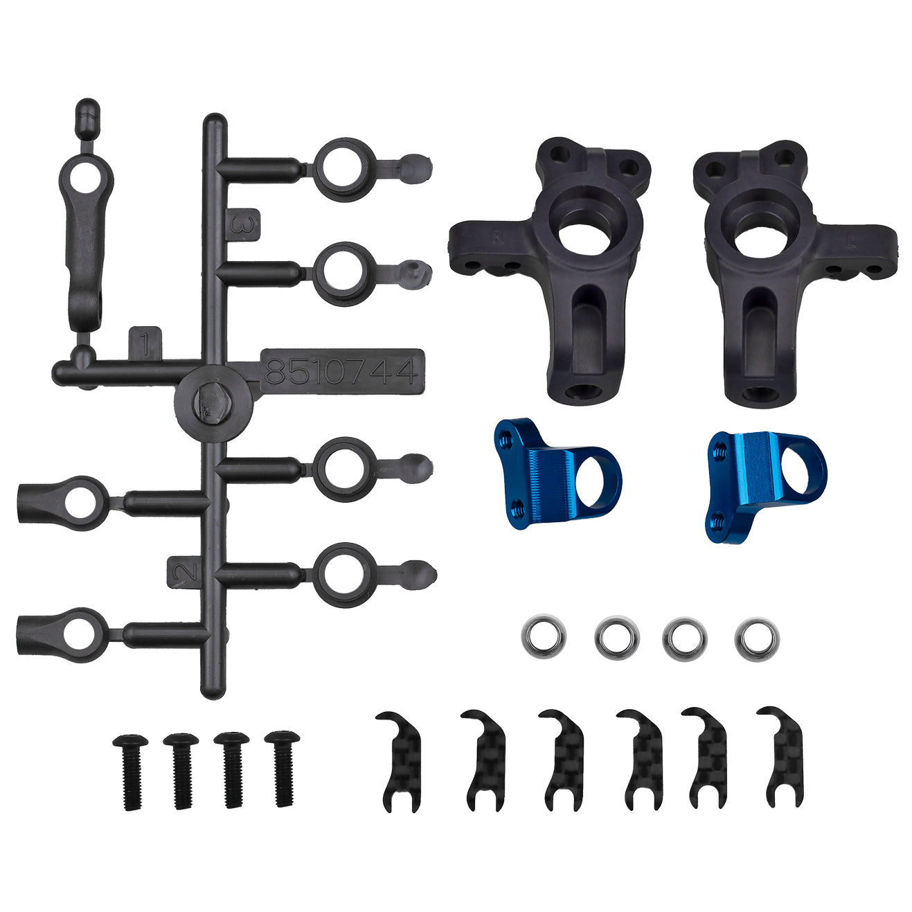 Team Associated RC10B84 Adjustable KPI Steering Block Kit