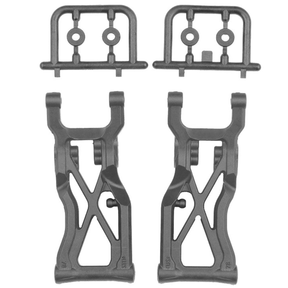 FT RC10B7 Carbon Rear Suspension Arms V2, 78mm