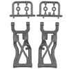 FT RC10B7 Carbon Rear Suspension Arms V2, 78mm