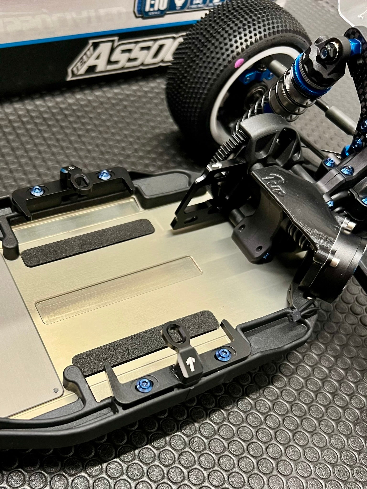 1up Equipped Associated RC10B7 Ultimate Carpet Built By Joe Pillars