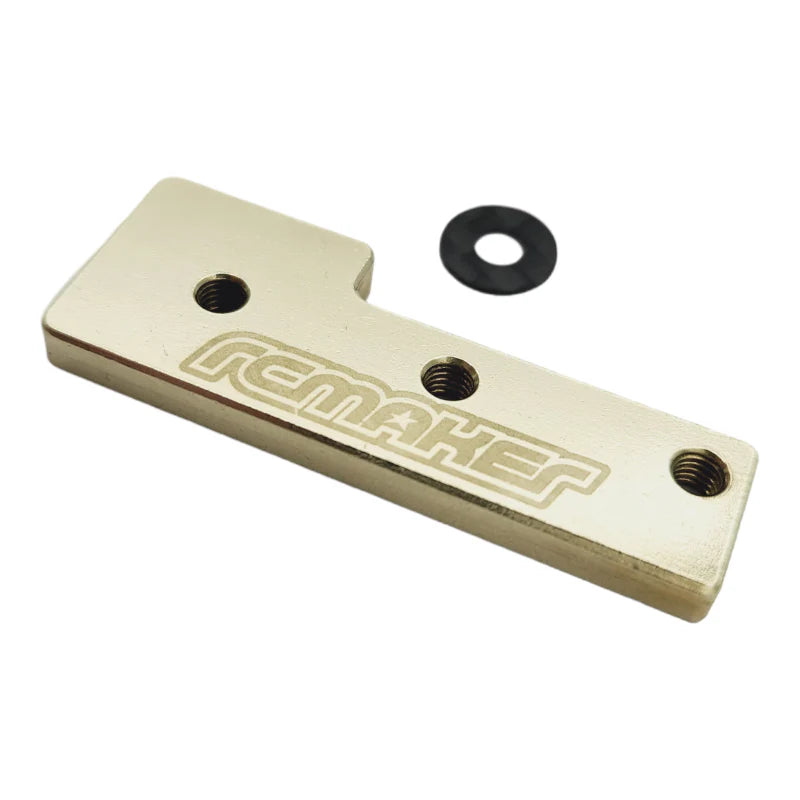 RC MAKER Brass LCG Front Center Stiffener Weight - 11.5g - Awesomatix