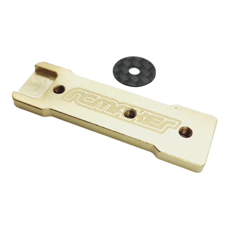 RC MAKER Brass LCG Rear Center Stiffener Weight - 15.5g - Awesomatix A800R