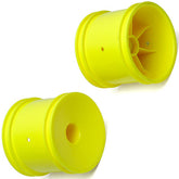 Team Associated Truck Wheels 2.2 in 12mm Hex - Yellow