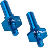 Team Associated RC10B7 Aluminum Front Axles - 6.5mm