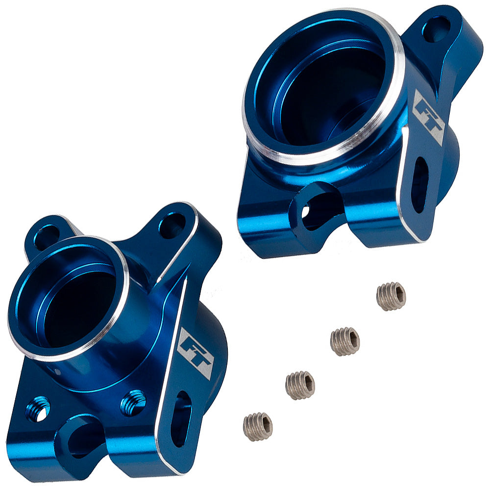 FT RC10B7 Aluminum Rear Hub Set - Blue