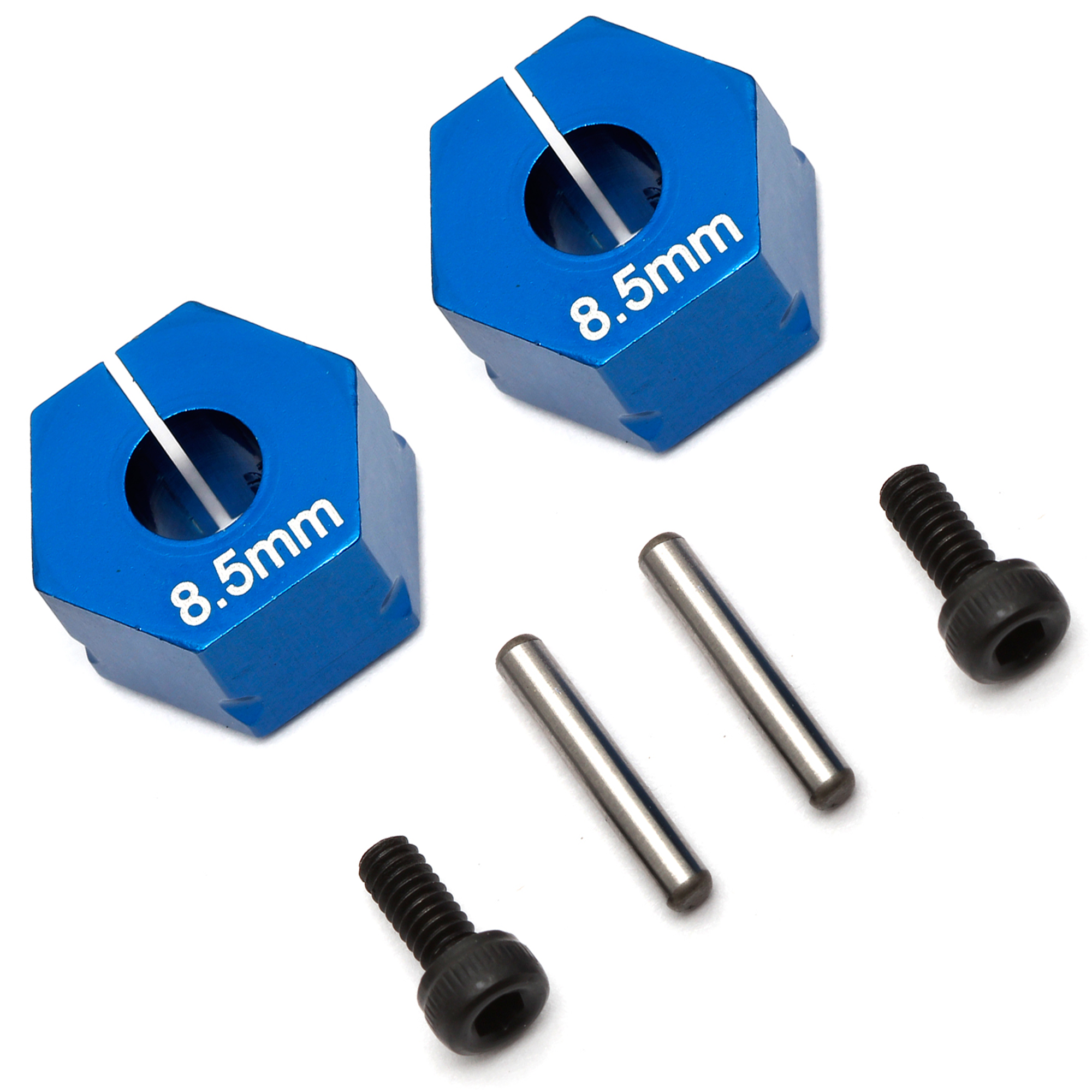 Factory Team Clamping Wheel Hexes - 8.5mm Offset