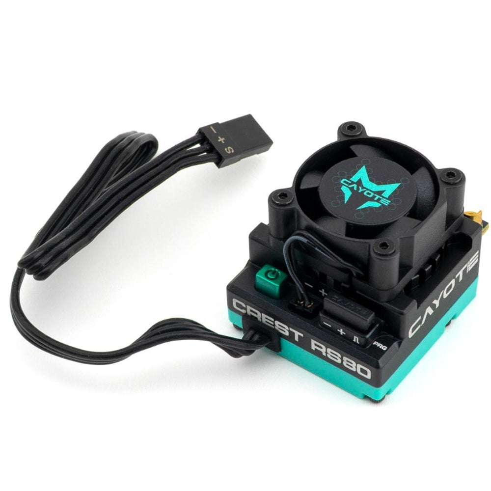 Cayote Crest RS80 1/10 Stock 80A Sensored Brushless Competition ESC