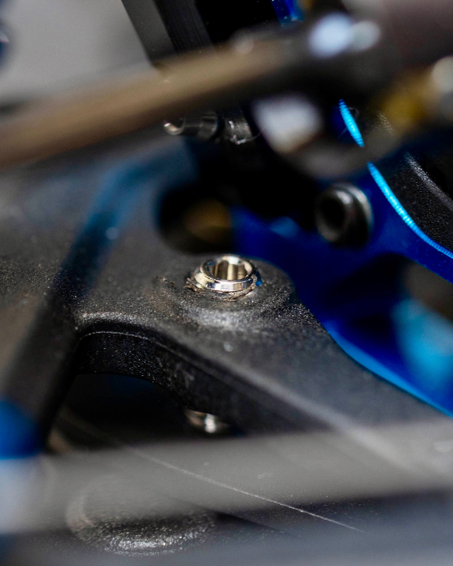 ろっぴー① 1up Racing Pro Duty Titanium Rounded Droop Screws