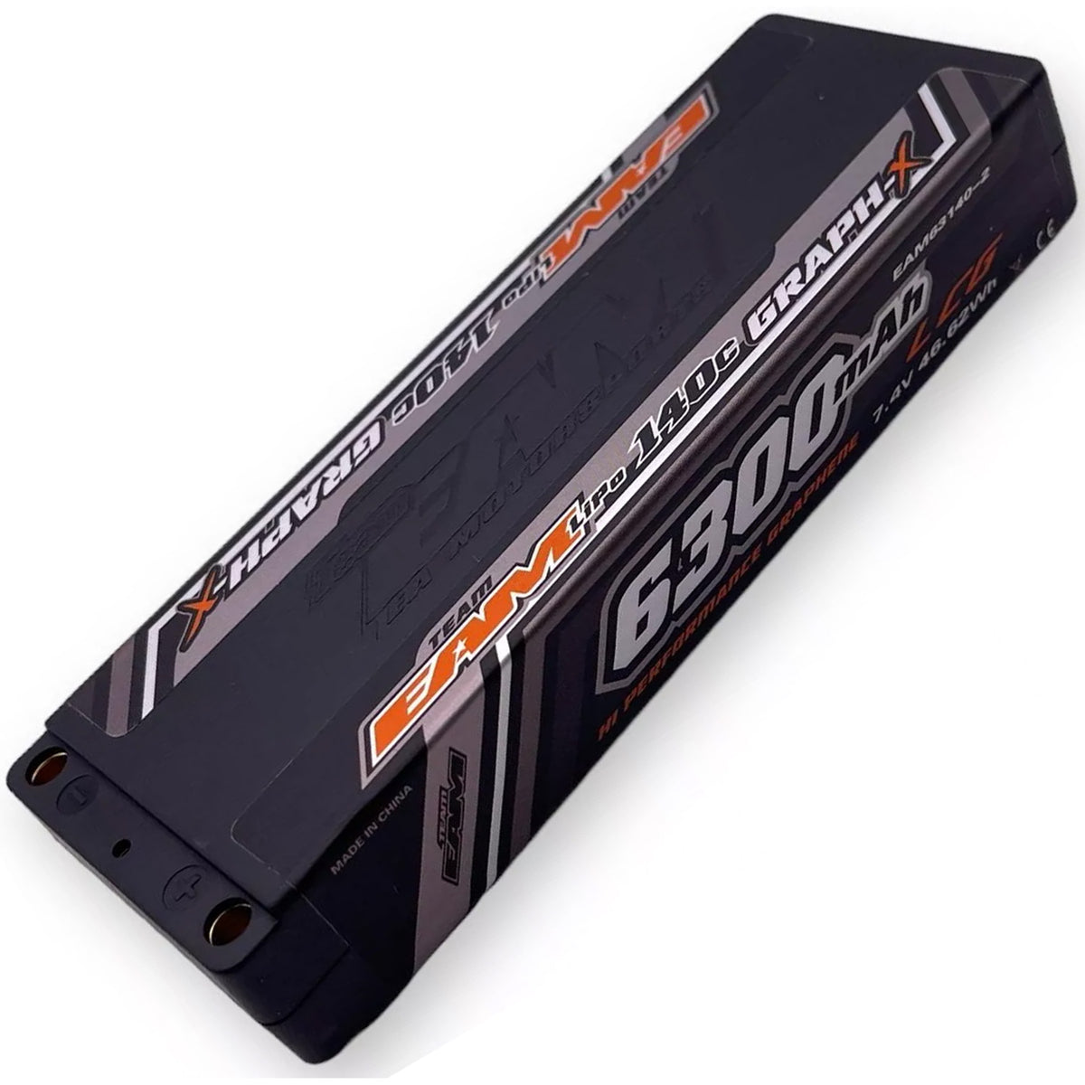 Team EAM 6300mAh 140C 2S LiPo Battery - LCG Graph-X