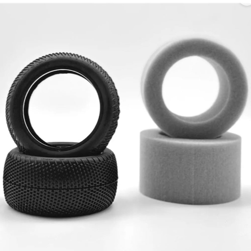 Hot Race V2 Carpet Tires - 2wd/4wd Rear