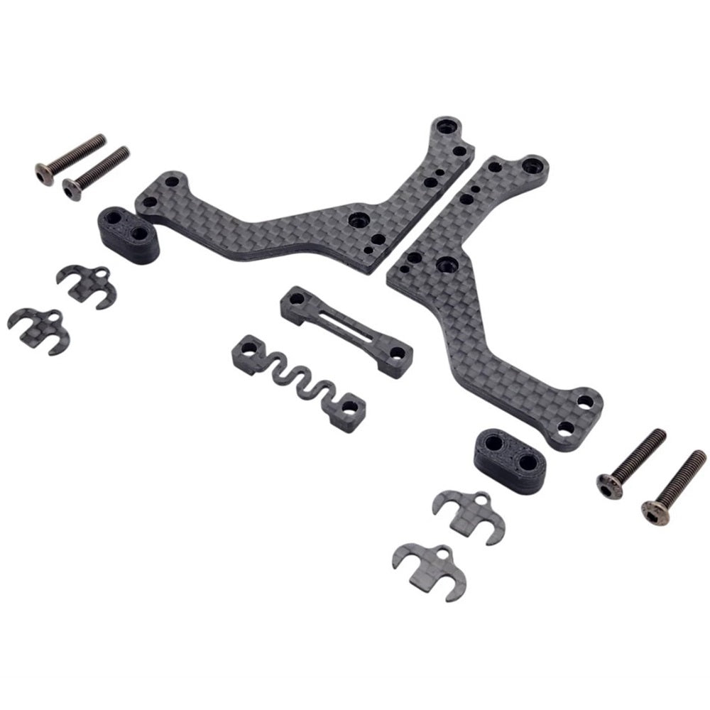 INOV8 Carbon Horizontal Rear Body Mount Sets for XRAY X4 '26